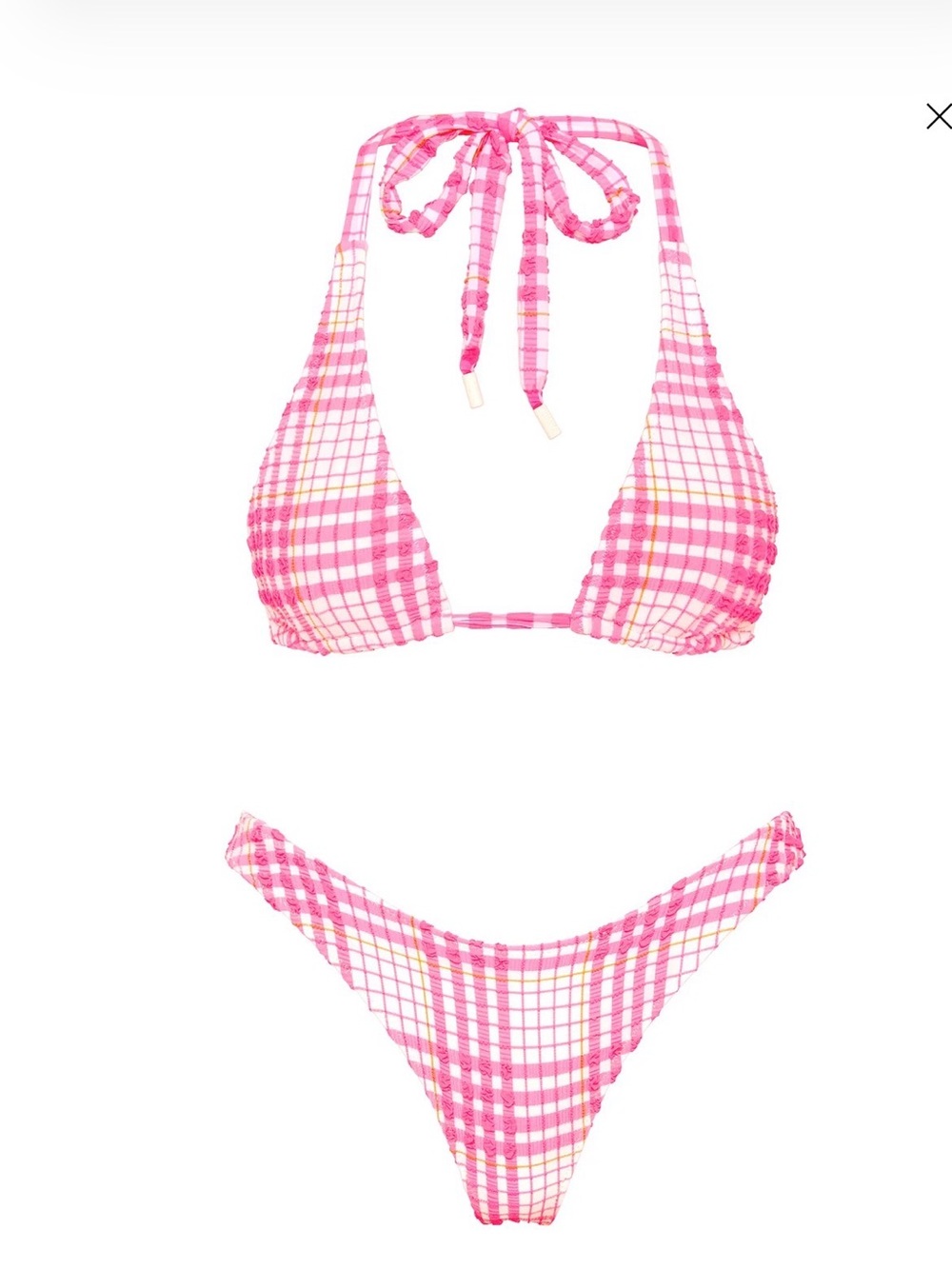 New Triangl DARA - PETALI PINK TRIANGLE BIKINI SET